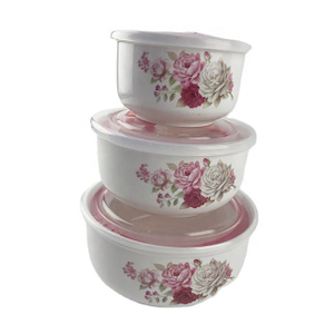 Керамическая миска для свежести по индивидуальному заказу с тиснением