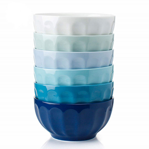 Круглая миска с логотипом, суп, лапша, салат из хлопьев, фруктовый салат, макароны, керамическая фарфоровая миска